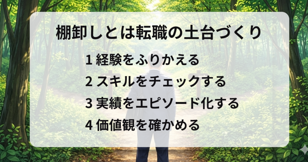 まとめ：棚卸しとは自信をつくる土台