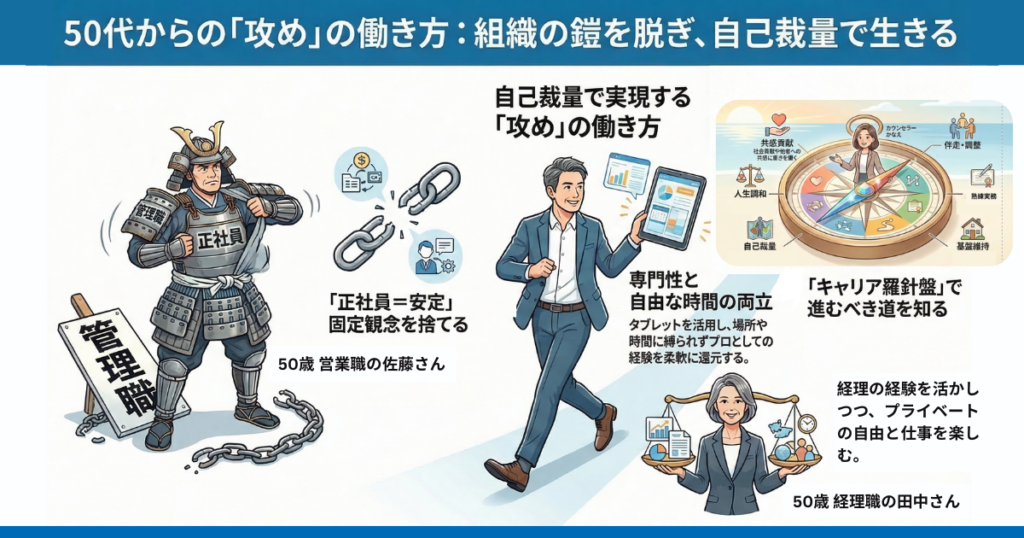 キャリアの羅針盤 自己裁量