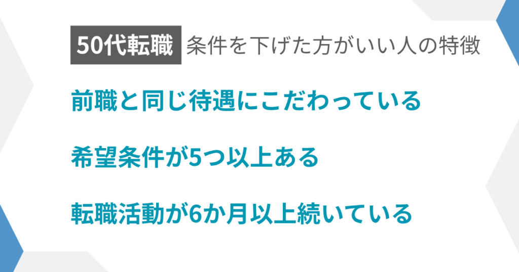 見出し:下げた方がいい条件